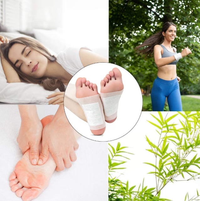 500/bax-Set 10 Plasturi Kinoki pentru Detoxifiere - imagine 4