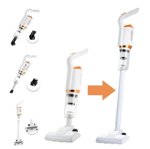 20per / bax Aspirator Vertical Fara Fir 2in1 - 120W, Baterie 2000mAh, Tehnologie Ciclonica - imagine 3