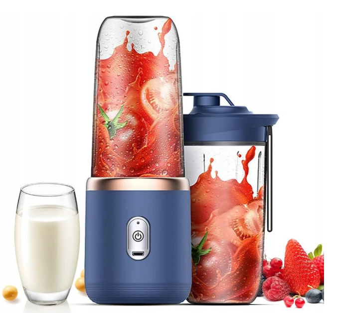 60/bax-Mini Blender Portabil și Reîncărcabil USB, 400ml - imagine 2