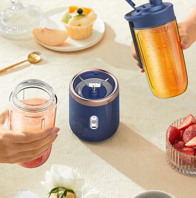 60/bax-Mini Blender Portabil și Reîncărcabil USB, 400ml - imagine 4