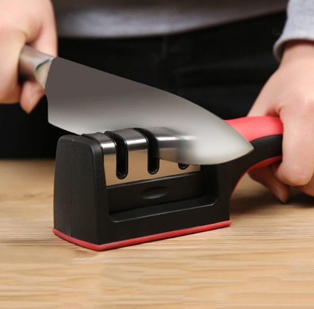 144/bax-Ascuțitor Cuțite Profesional RS168, 3 Trepte de Ascuțire - imagine 3