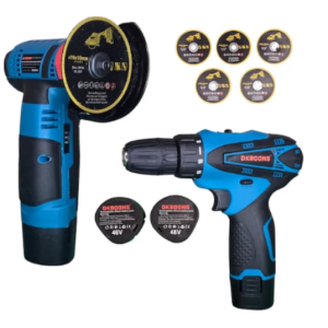20/bax-Set OKBOONS Flex Profesional 10.000 RPM + Bormasina 48V, 2 Baterii Li-ion si Accesorii