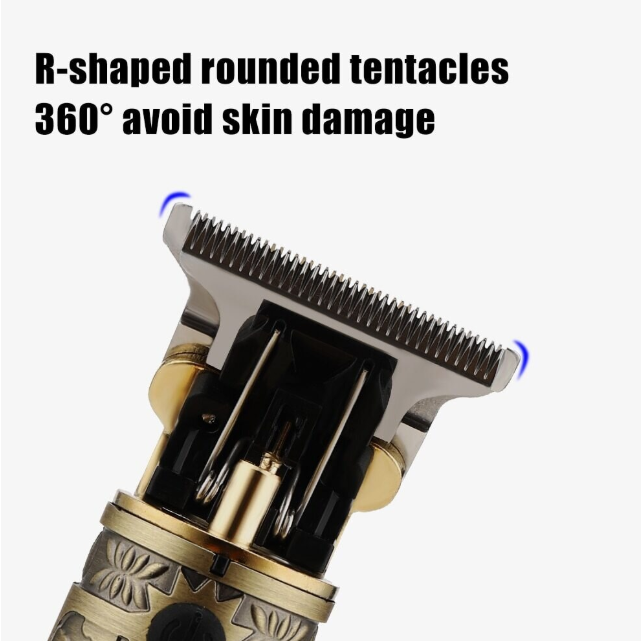 100/bax-Aparat de tuns fara fir, set, 4 piete de limitare, incarcare USB, plastic, 100-140g - imagine 4