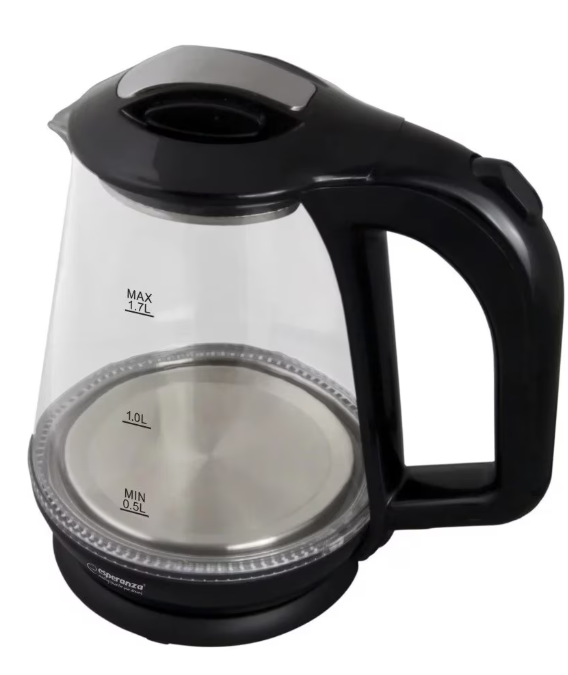 12/bax-Fierbator apa electric, Sokany SK-601, 2000 W, 2 litri, negru, baza rotativa de 360 grade, indicator luminos - imagine 3