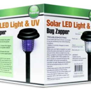 48/bax-Lampă solară Pure Garden, lampă de țânțari și insecte, LED/UV R