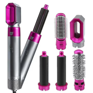 30/bax-Perie de Par si Uscator, 5 in 1, Multifunctionala, Creponare, Ondulare, Indreptare, Ceramica, 210 C, 22 x 4.5 cm