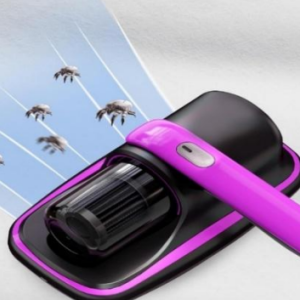 12/bax-Aspirator cu raze UV ANTI acarieni, reincarcabil la USB, ergonomic, protejeaza casa/Dormitor/ Lenjeria De Pat/ Pernele/ Canapeaua/ salteaua/ par animale si praf care nu se observa, respira aer curat, Albastru