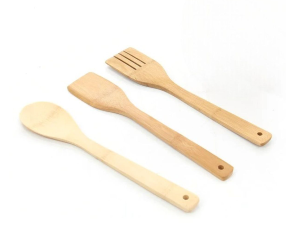 240/bax-Ustensile pentru Bucatarie 3/set, din Bamus 28cm