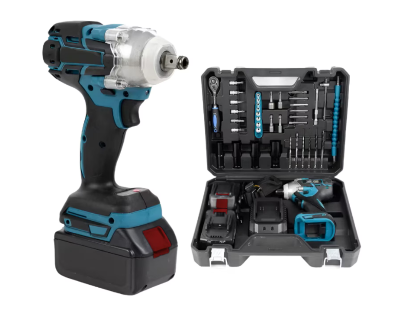 5/bax-Masina de insurubat cu impact Luckylu, 48V, 550Nm, 2 acumulatori, 42 accesorii, valiza de transport - imagine 2