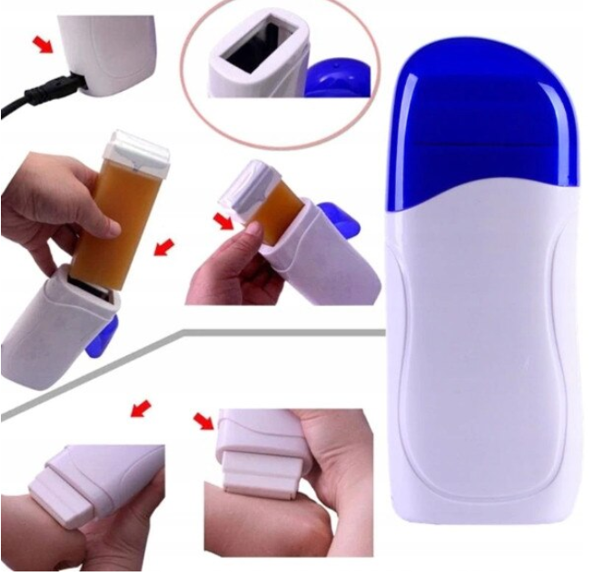 Set depilare, Finess, 4x Ceara 100ml, 100 benzi