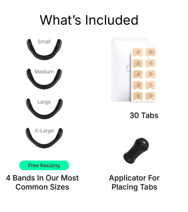 300/bax-Dilatator nazal magnetic, anti sforait si sport, cu 4 benzi magnetice de marimi diferite, aplicator, 30 de perechi plasturi magnetici, creste aportul de oxigen, pentru 30 Zile, Usor si Confortabil, Negru - imagine 2