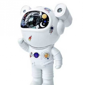 30/bax-Proiector Laser Astronaut cu Joc de Lumini si Stele, Boxa, Functie Bluetooth, Setare Luminozitate, Telecomanda