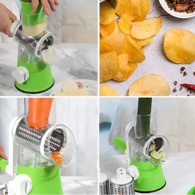 30/bax-Răzătoare Multifuncțională tip Tambur - imagine 2