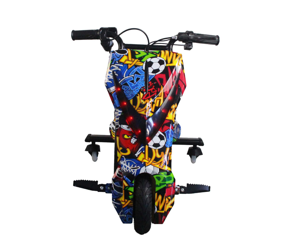Tricicleta electrica pentru drifturi 360, motor 350W, 10KM/H, 4400mA - imagine 3