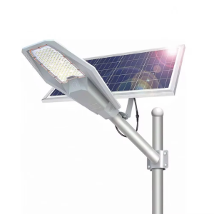 Lampa solara stradala LED, 1000W, IP 66, Suport metalic inclus,Telecomanda de control cu panou fotovoltaic orientabil inclus