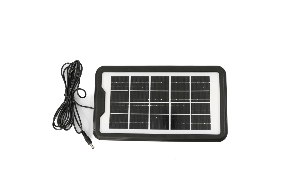 Sistem de iluminat solar ,3 becuri, lanterna, 24W, USB, - imagine 4