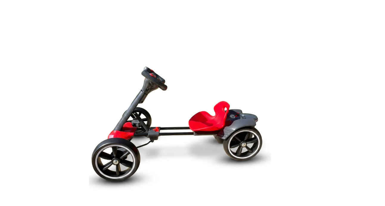 Kart Electric HARKRAFT 24V pentru Copii 3-8 ani – ROSU - imagine 2