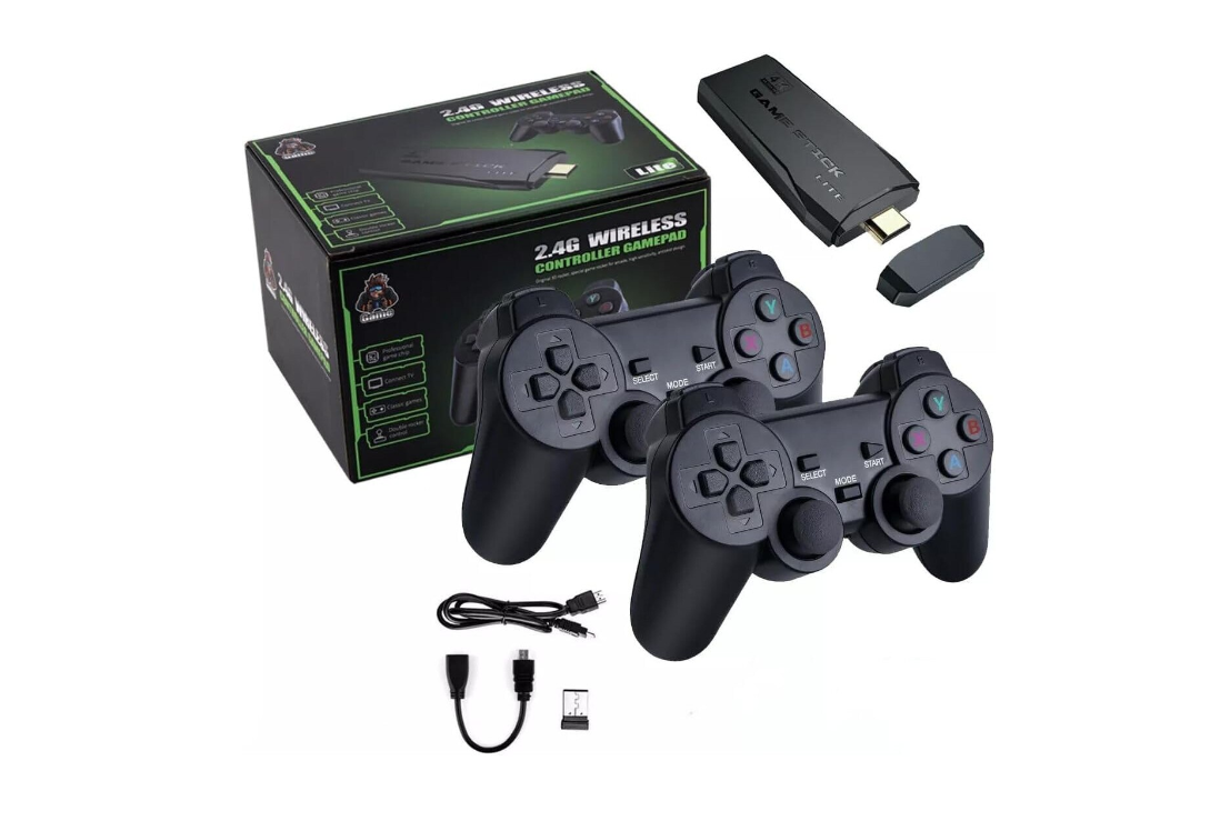 Consola de jocuri retro, 20000+ jocuri, iesire video 4K HDMI, controler wireless dual 2.4G