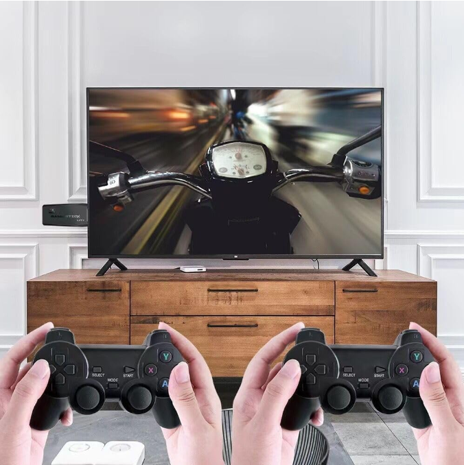Consola de jocuri retro, 20000+ jocuri, iesire video 4K HDMI, controler wireless dual 2.4G - imagine 2