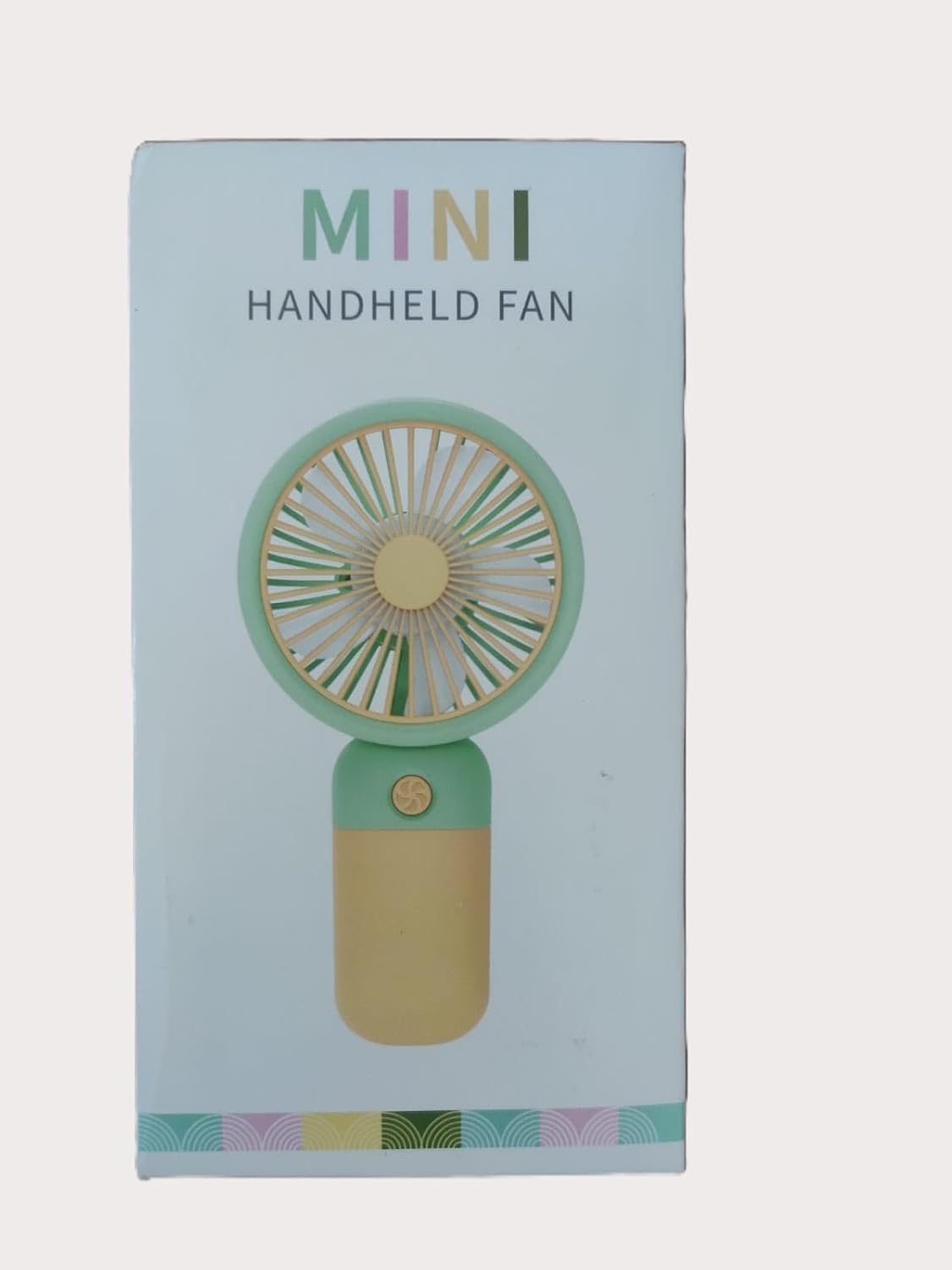 Mini ventilator portabil compact și ușor control cu un singur buton, răcire personală pentru călătorii, birou, utilizare în exterior - imagine 3