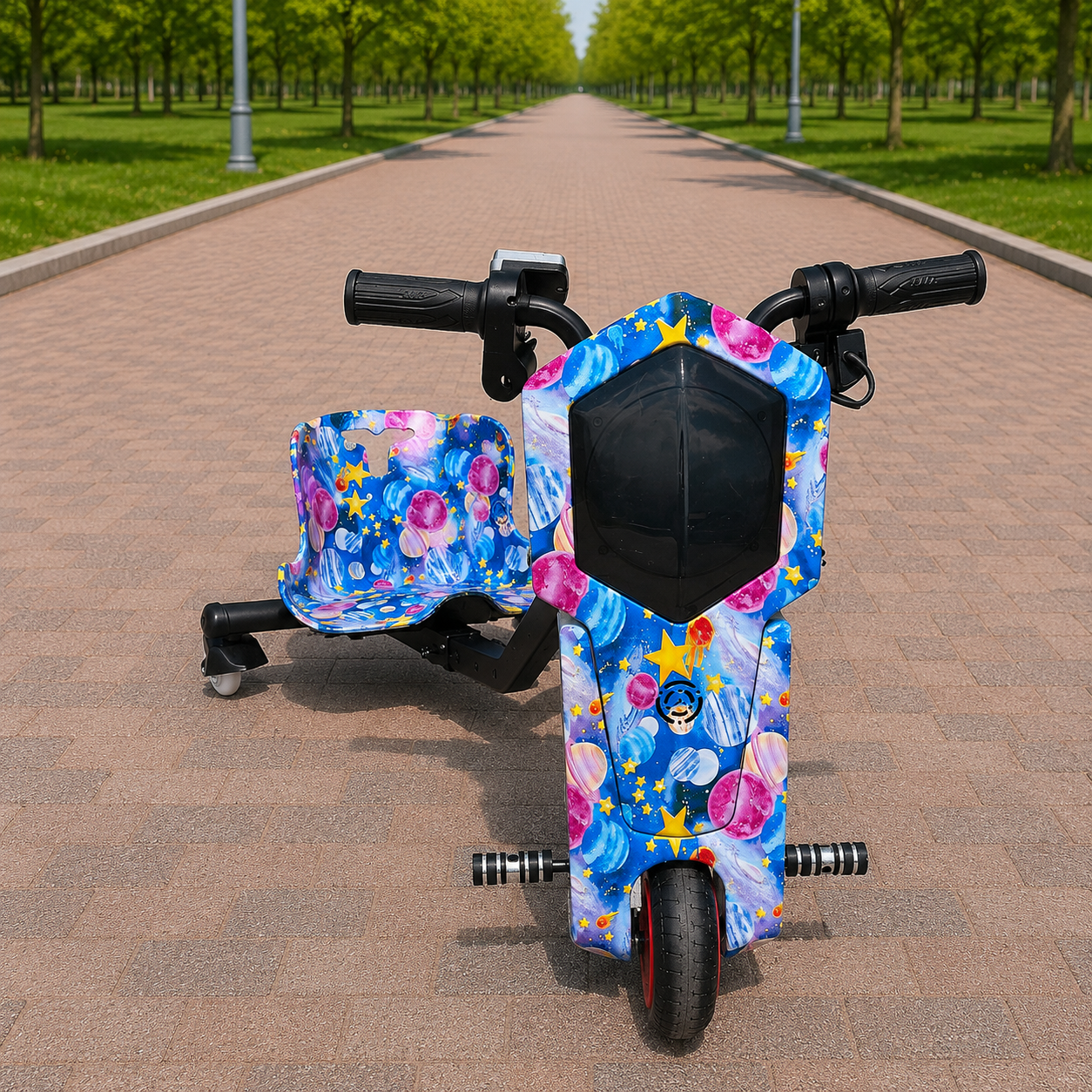 Triciclu Electric Drift 350W Singurul care suportă până la 120 KG - imagine 2